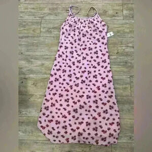 NEW Dip pink floral light summer dress size medium